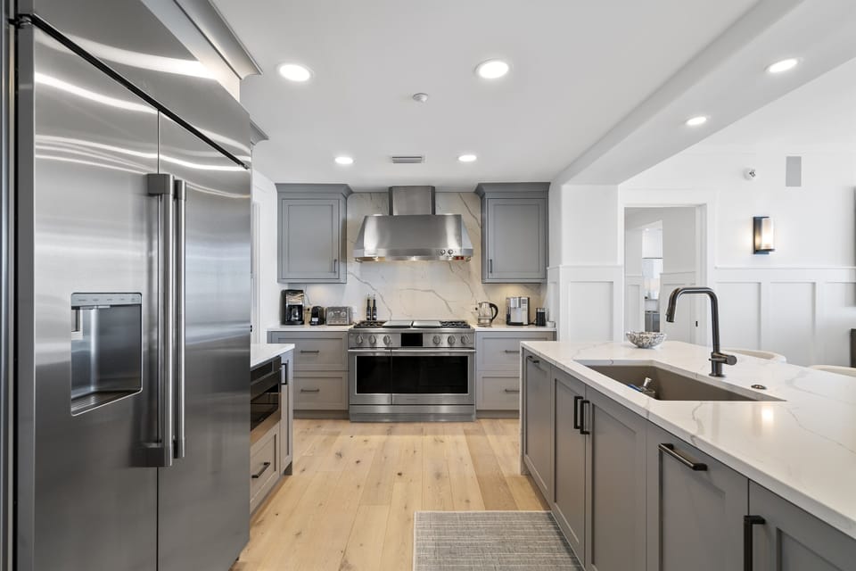 View of Kitchen from Foyer