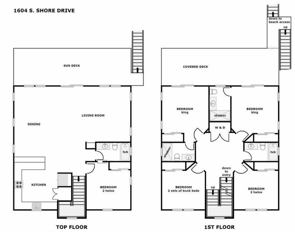 Shore To Please Floor Plan