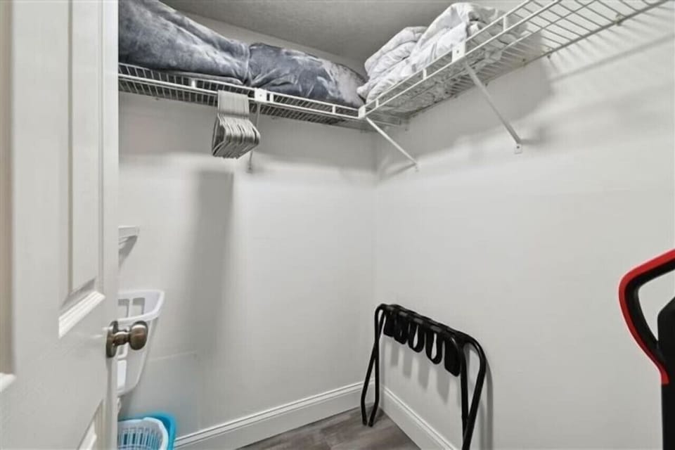 2nd bedroom walk in closet
