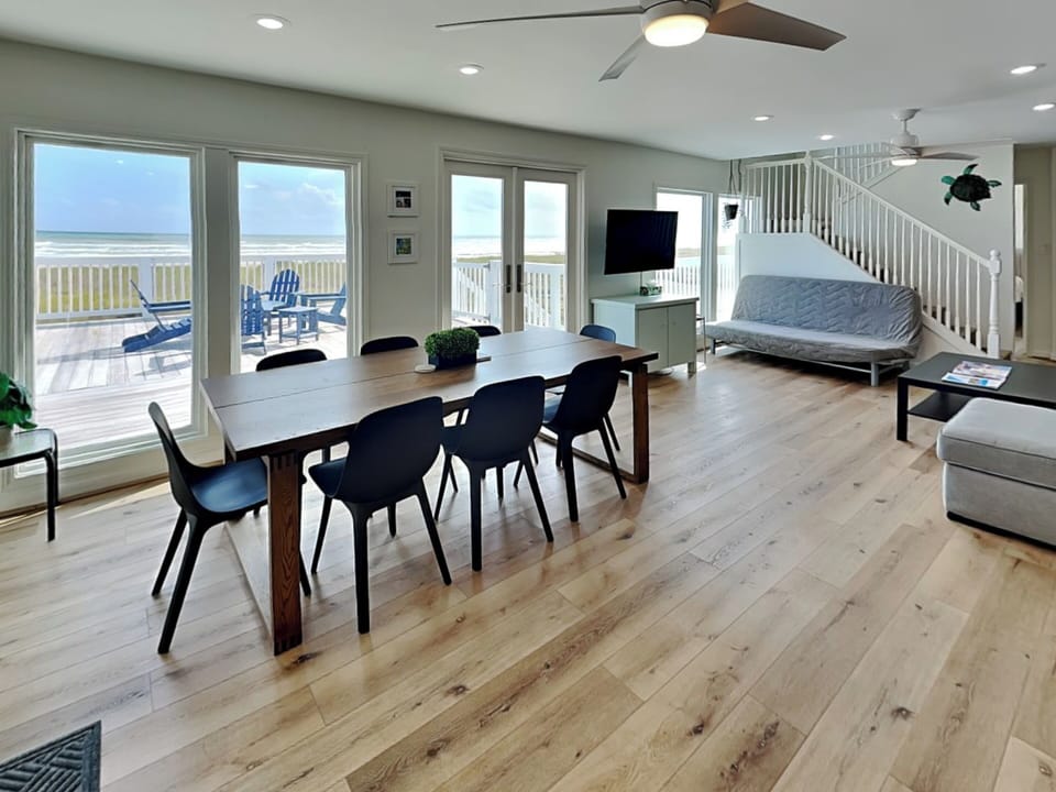 Open Concept Dining Area & Living Room - Second Floor