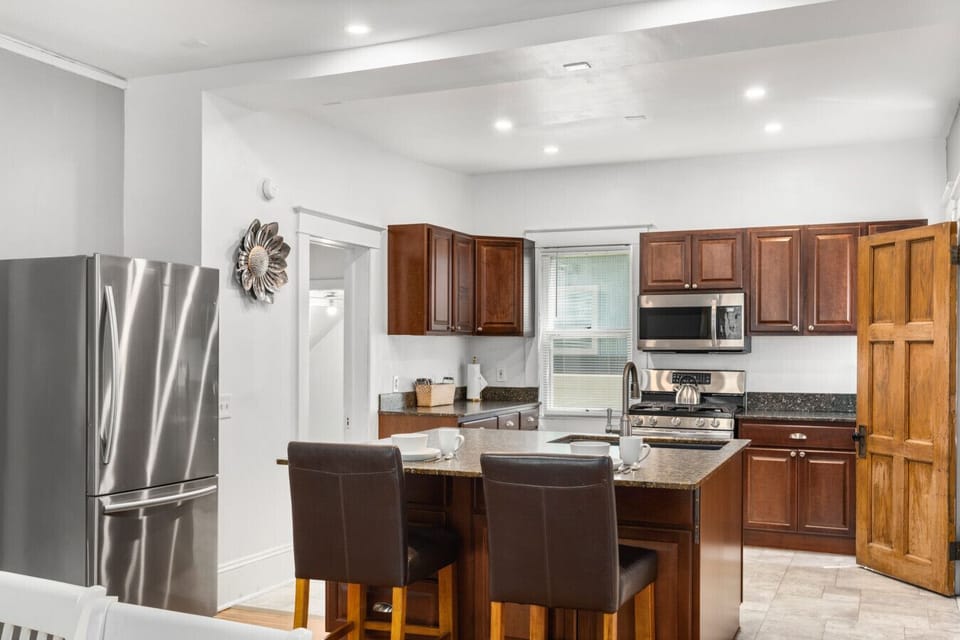 Newly renovated kitchen