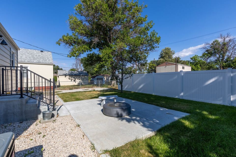 Back patio