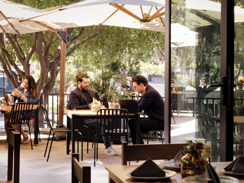 Outdoor dining