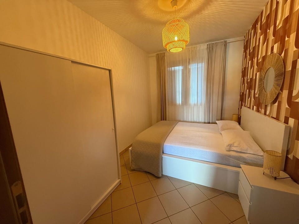 Bed, Interior Design, Floor, Furniture, Flooring, Bedroom, Wall, Bedding, Bed Sheet, Wood