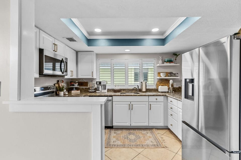 Kitchen with new appliances