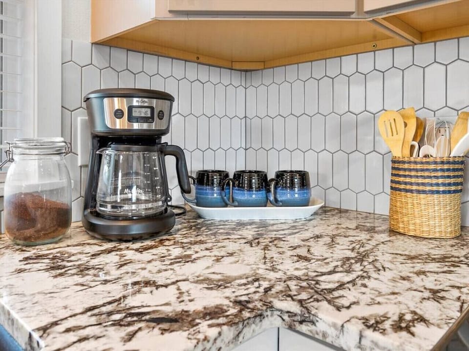 Coffee maker in the kitchen