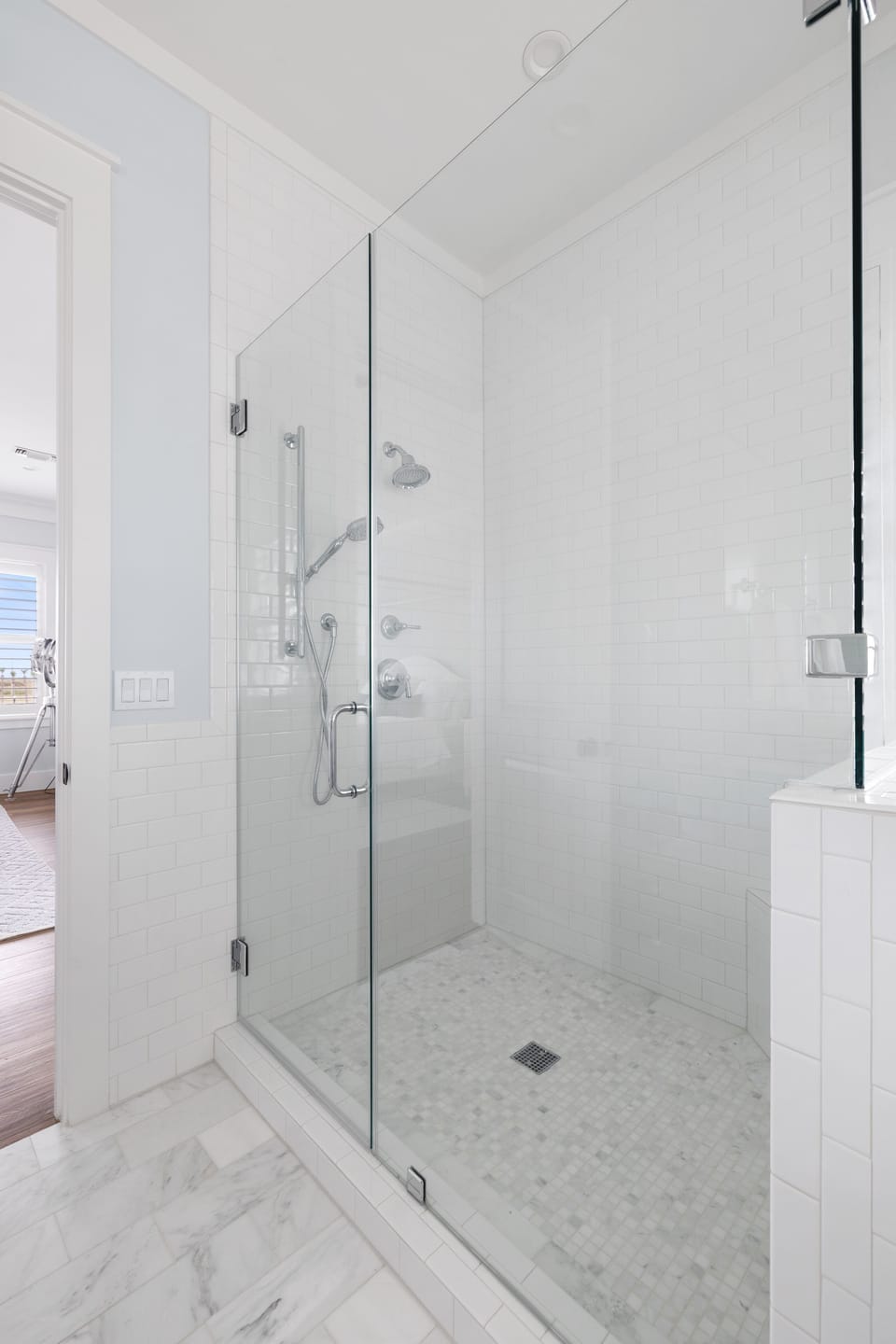 Walk-in Shower in Primary Bath