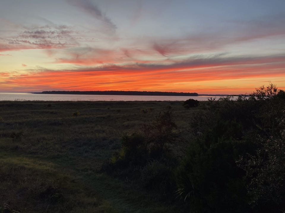Stunning sunset views from your balcony.