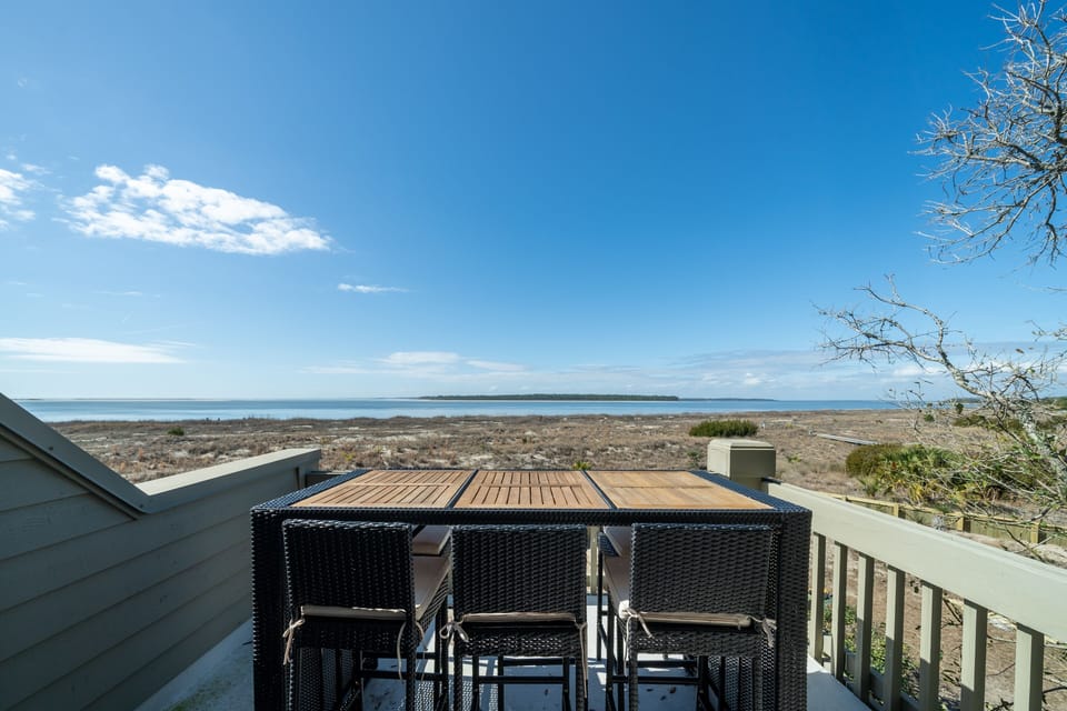 Your deck has unobstructed views. The perfect spot to take it all in.
