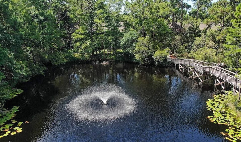 Tranquil fishing pond(s) on the property. Enjoy some time alone or bring the family to enjoy some fishing or a little BBQ at the grill out station/pavilion. 