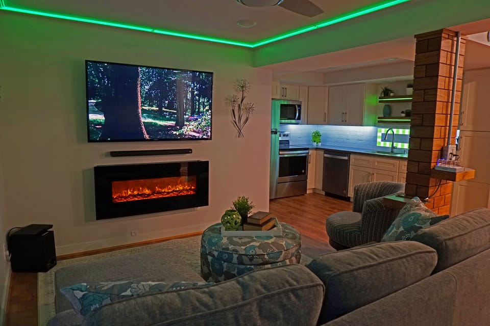 Super cool ambience created throughout  
