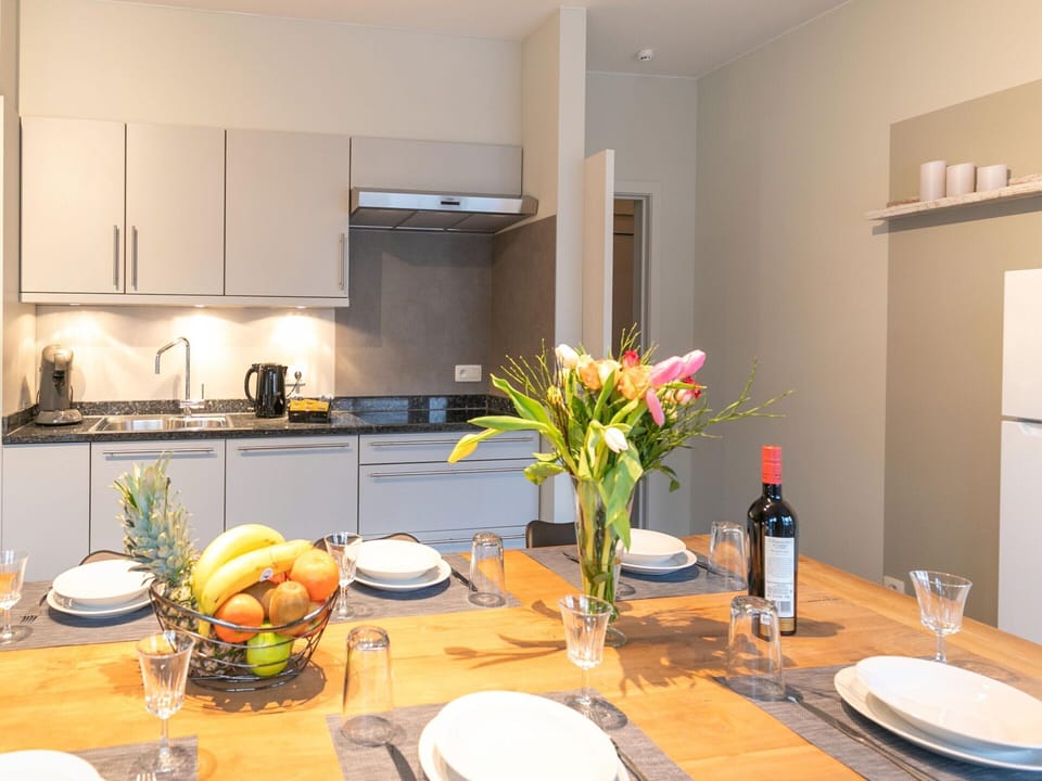 Apartment | Private kitchen | Coffee/tea maker, electric kettle, toaster