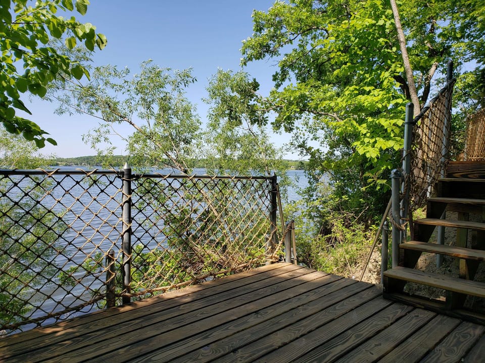 Lake view from lower deck