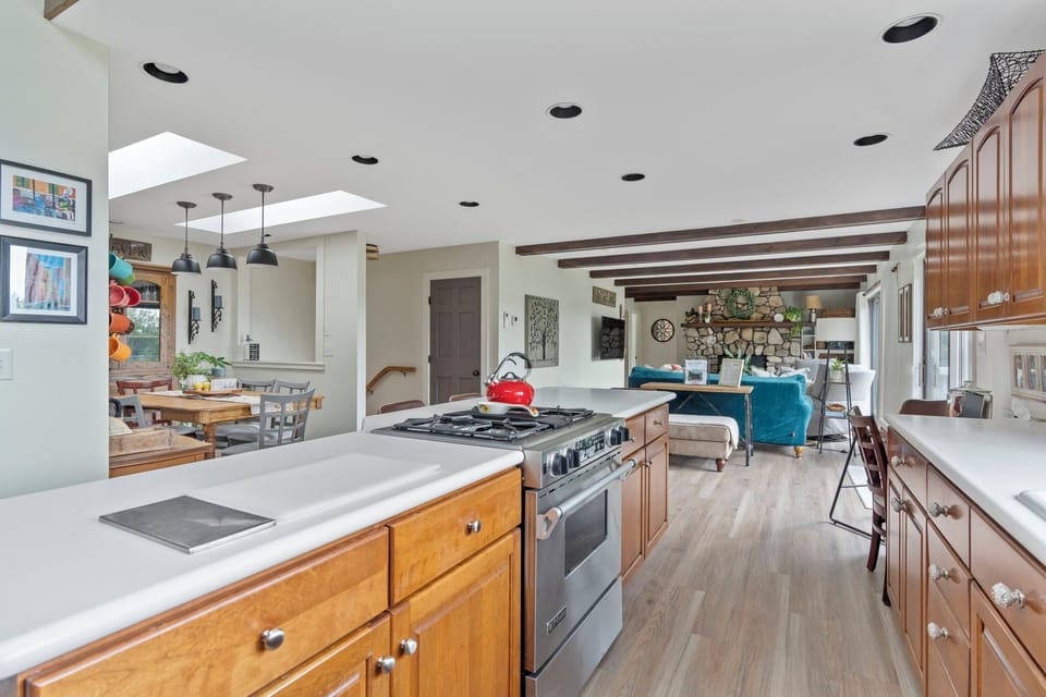 Open concept makes gatherings more social!