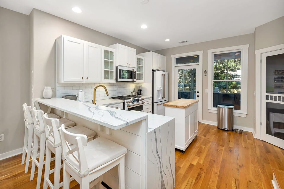 Fully equipped kitchen