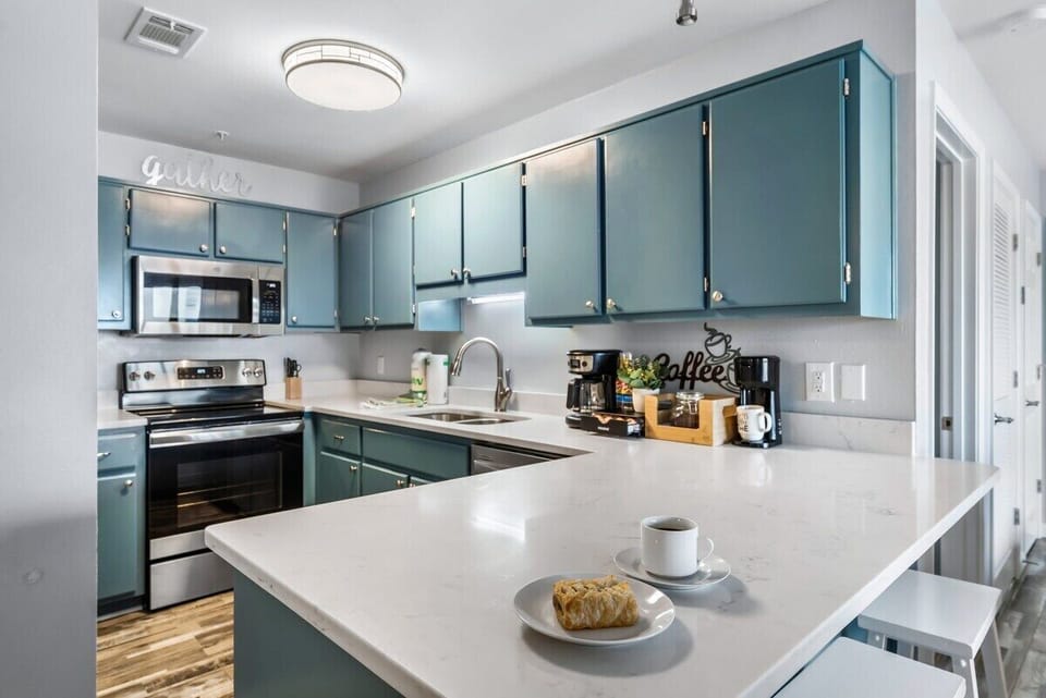 Whip up some memories in our fully-equipped beach kitchen  - Bon Appétit!