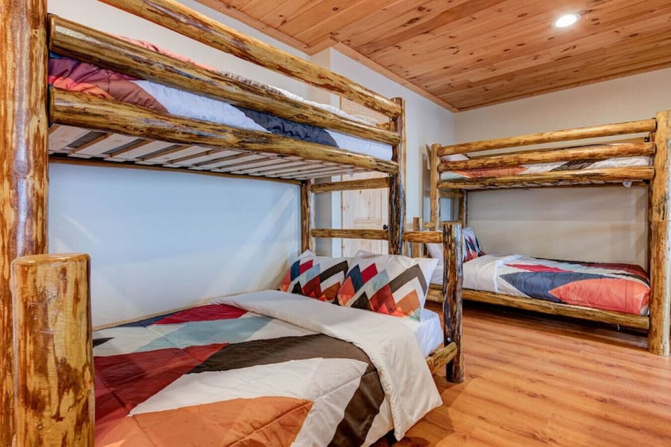 Double Bunks with Full on Bottom in Downstairs Room