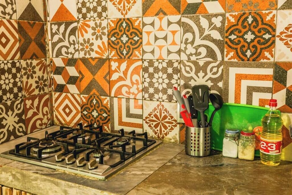 Kitchen with everything you need for cooking