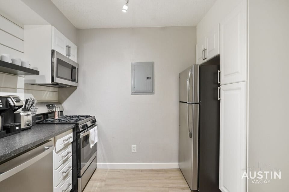 Fully equipped kitchen with all the essentials