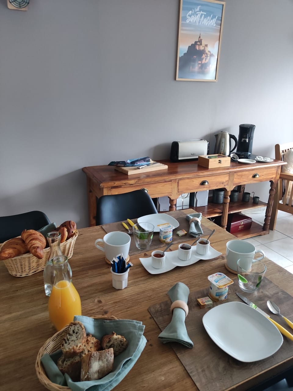 Free daily continental breakfast