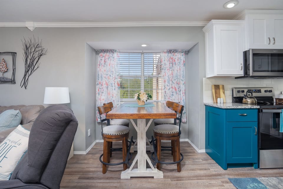 Share a meal and create memories with family and friends around your inviting dining table