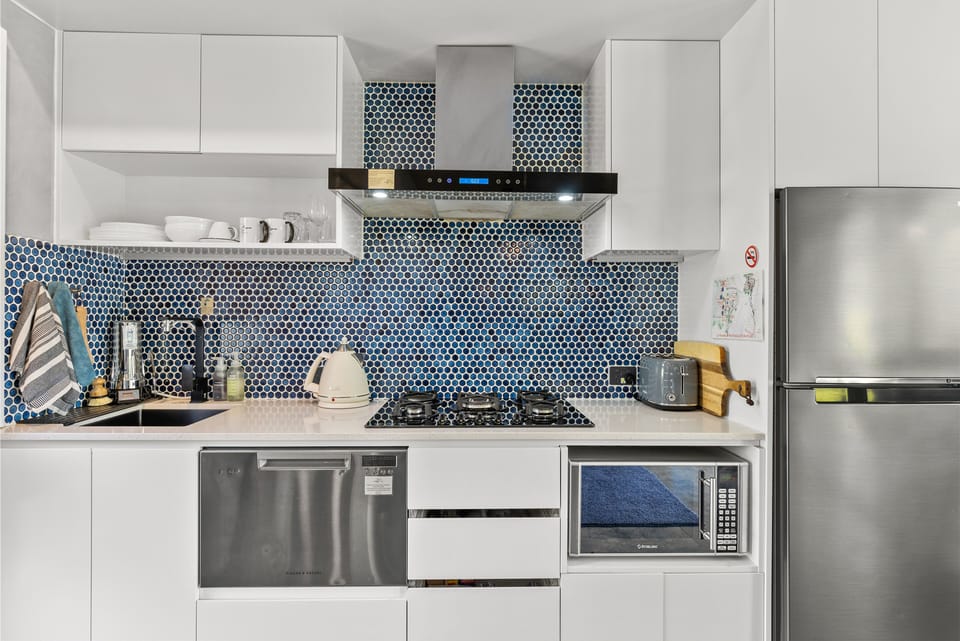 Luxury Villa | Private kitchen | Espresso maker, coffee/tea maker, full-size fridge, microwave