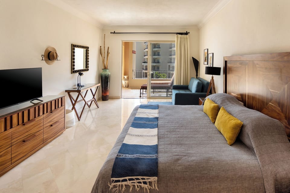 Master Suite with King Bed and sleeper sofa