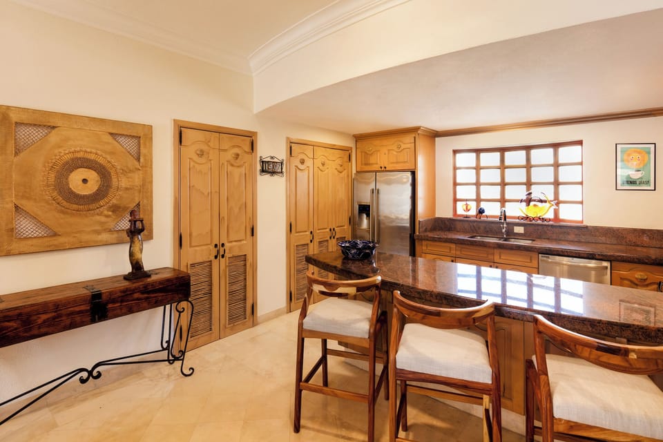 Newly updated kitchen with laundry area