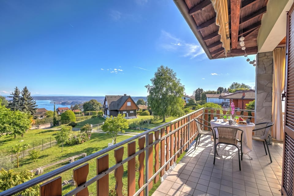 Family Apartment, Multiple Bedrooms, Mountainside (La Perla Bianca Lake View) | Outdoor dining