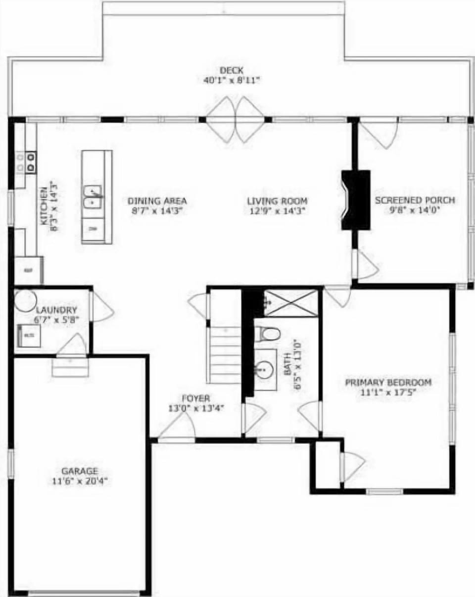 Schoolhouse Rock's 1st floor layout.