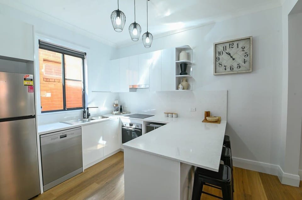 Well-equipped kitchen + Nespresso coffee machine