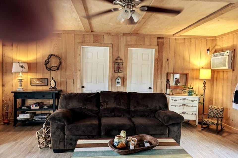 Large sofa for TV watching and relaxing