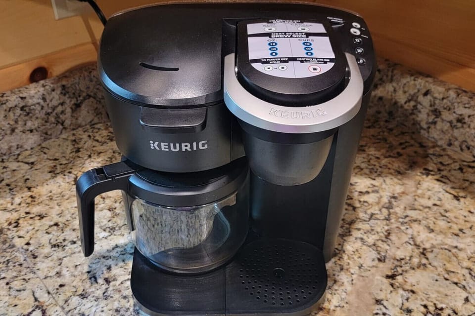 Dual coffee pot