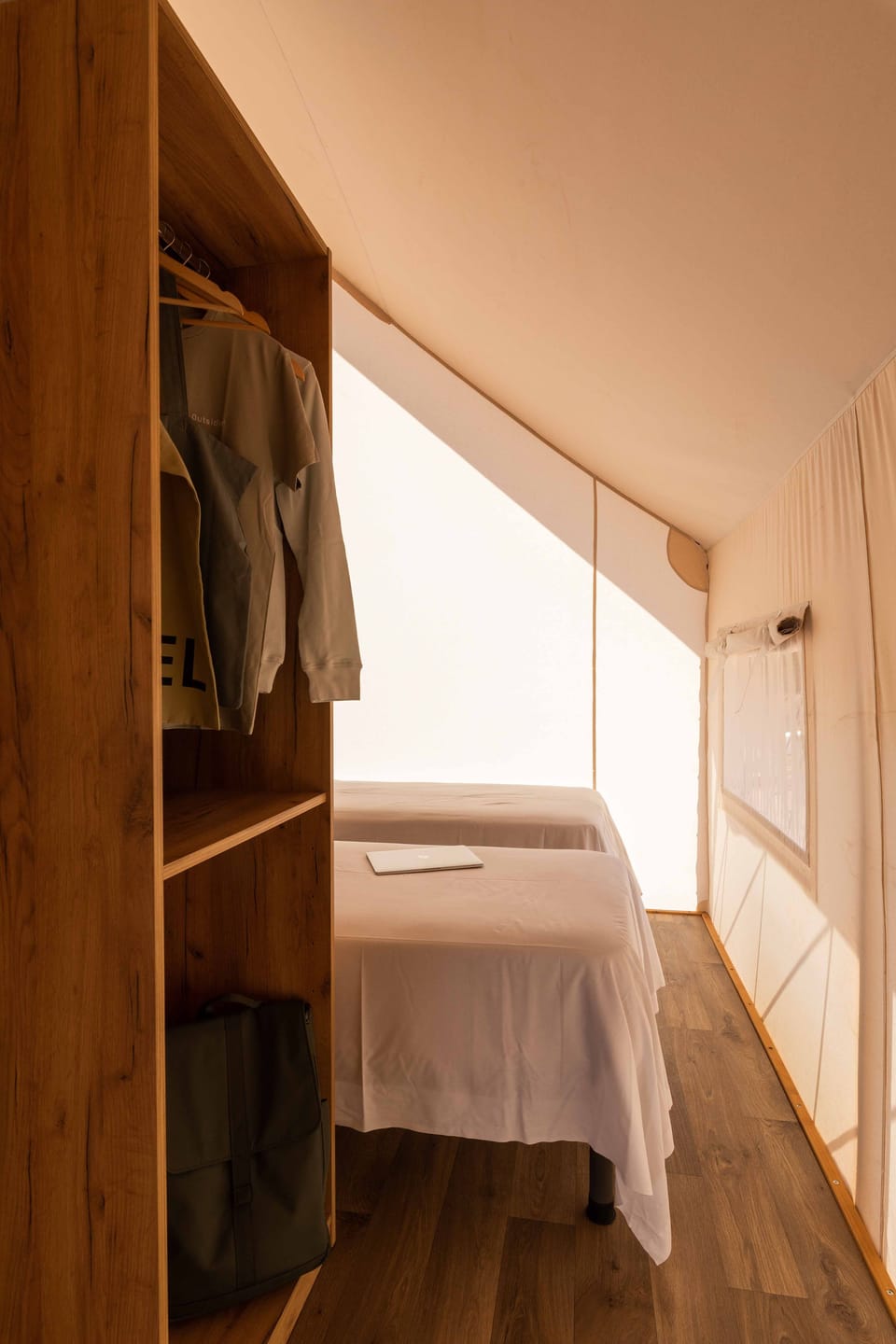 Family Tent, Multiple Beds | Memory foam beds, free WiFi, bed sheets