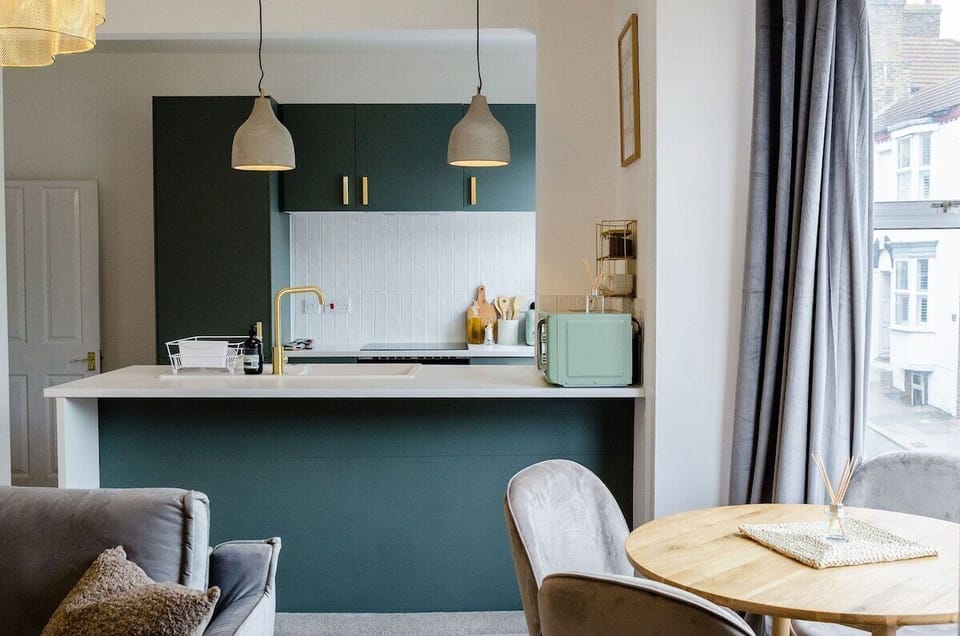 Living room connected to Kitchen