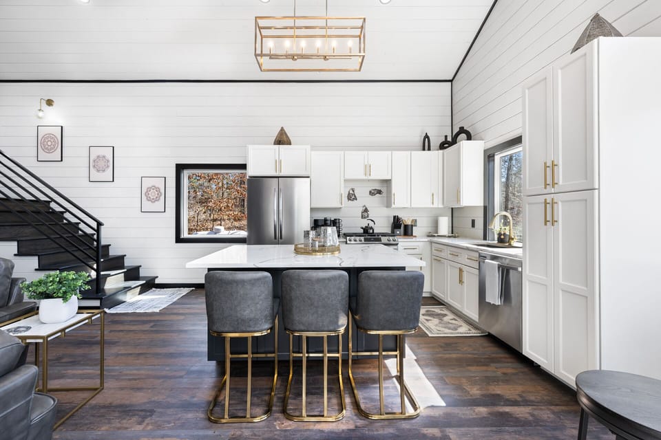Large kitchen for entertaining 