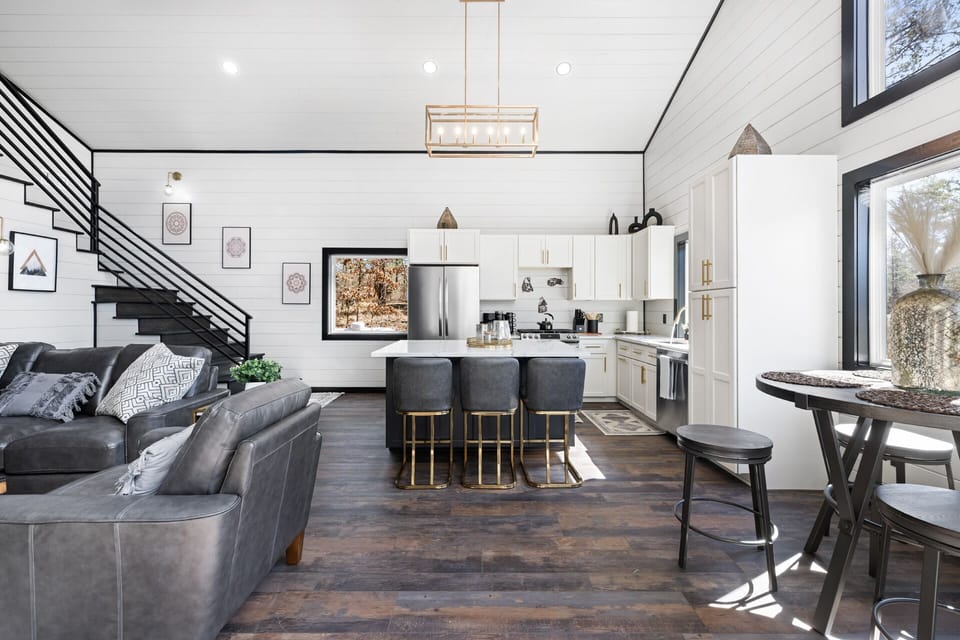 island for easy entertaining  