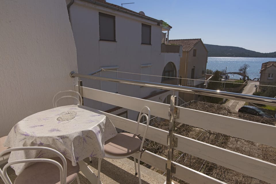Balcony with sea view