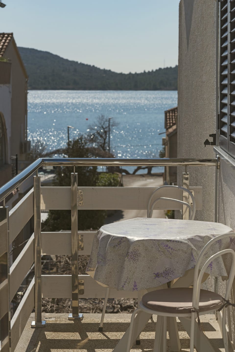 Balcony with sea view