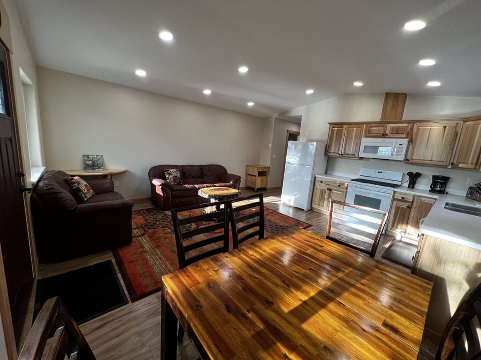 Kitchen and Living Area