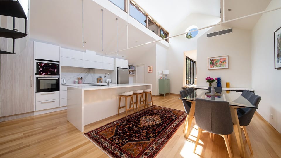 Spacious open plan kitchen and meals area, the heart of the home