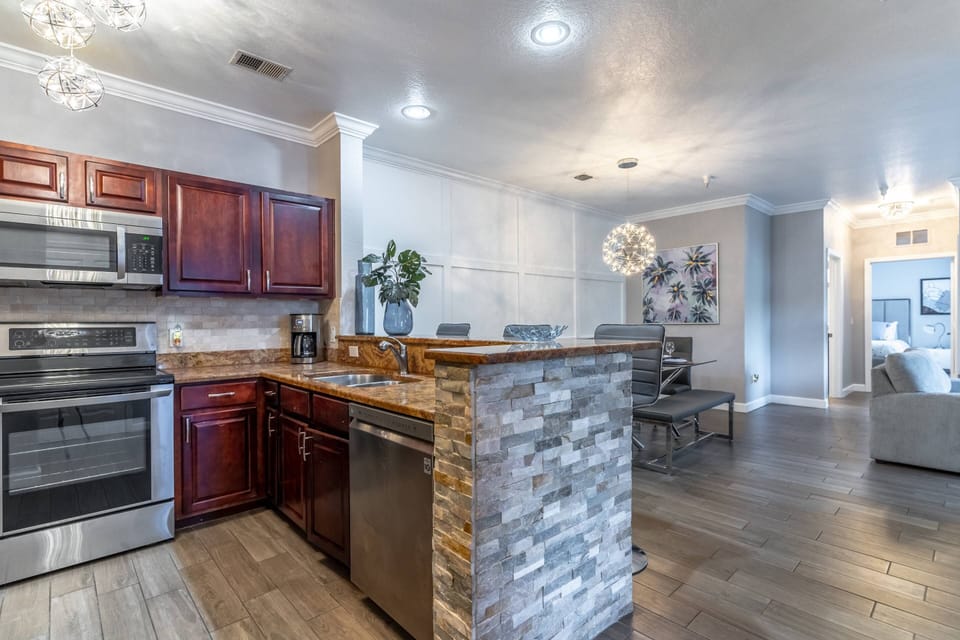 All Major Appliances and Many Small Appliances & Kitchen Gadgets For Your Convenience