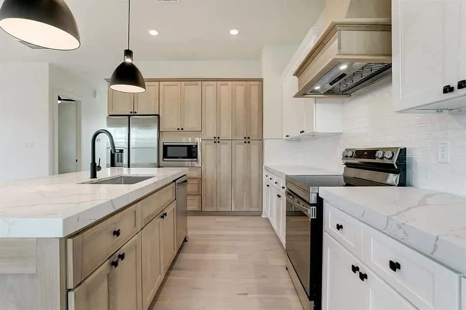 Plenty of counter space for preparing delicious meals with the ones you love!