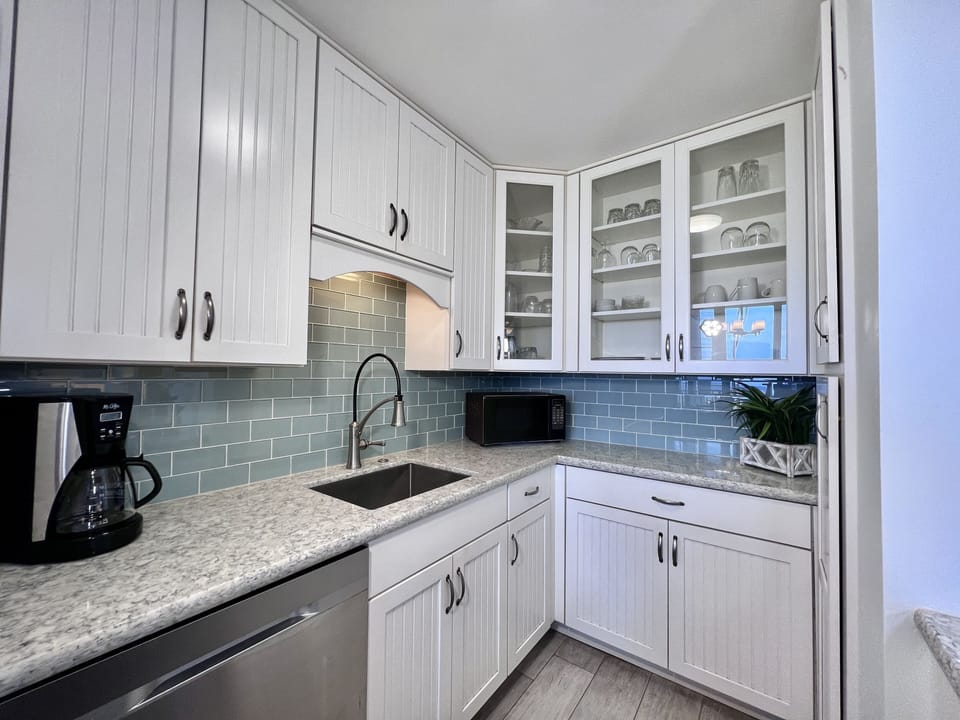Your fully stocked kitchen has everything you need to prepare a great meal