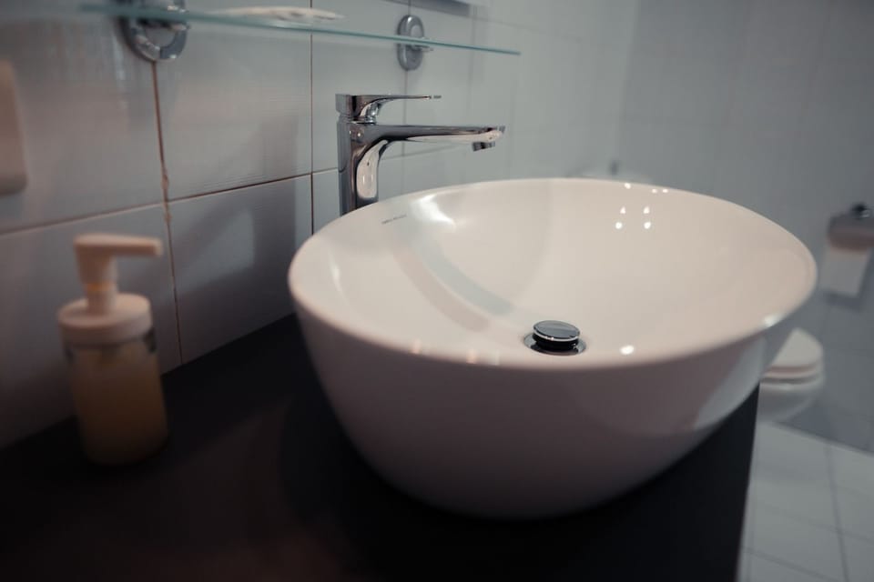 Free toiletries, hair dryer, bidet, towels