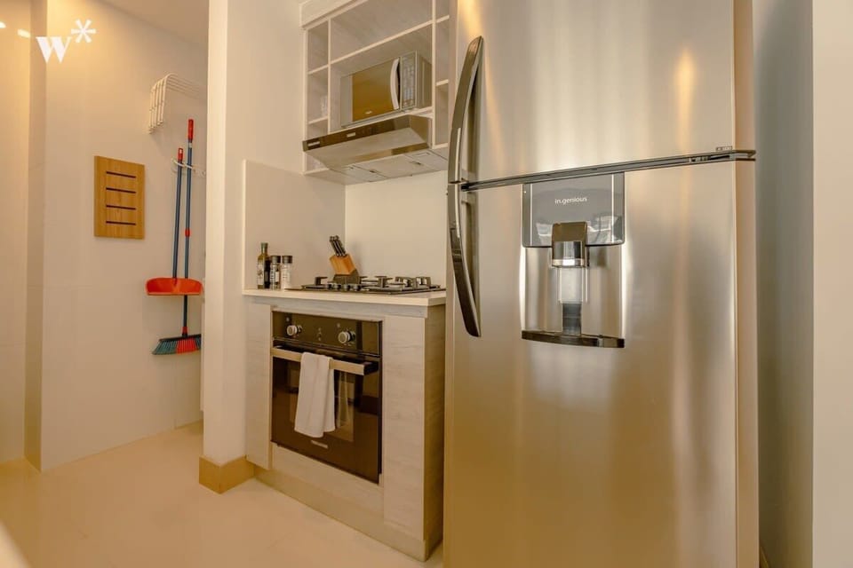 Kitchen with essentials