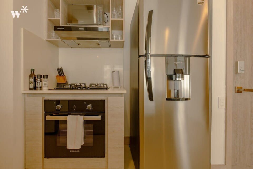 Equipped kitchen