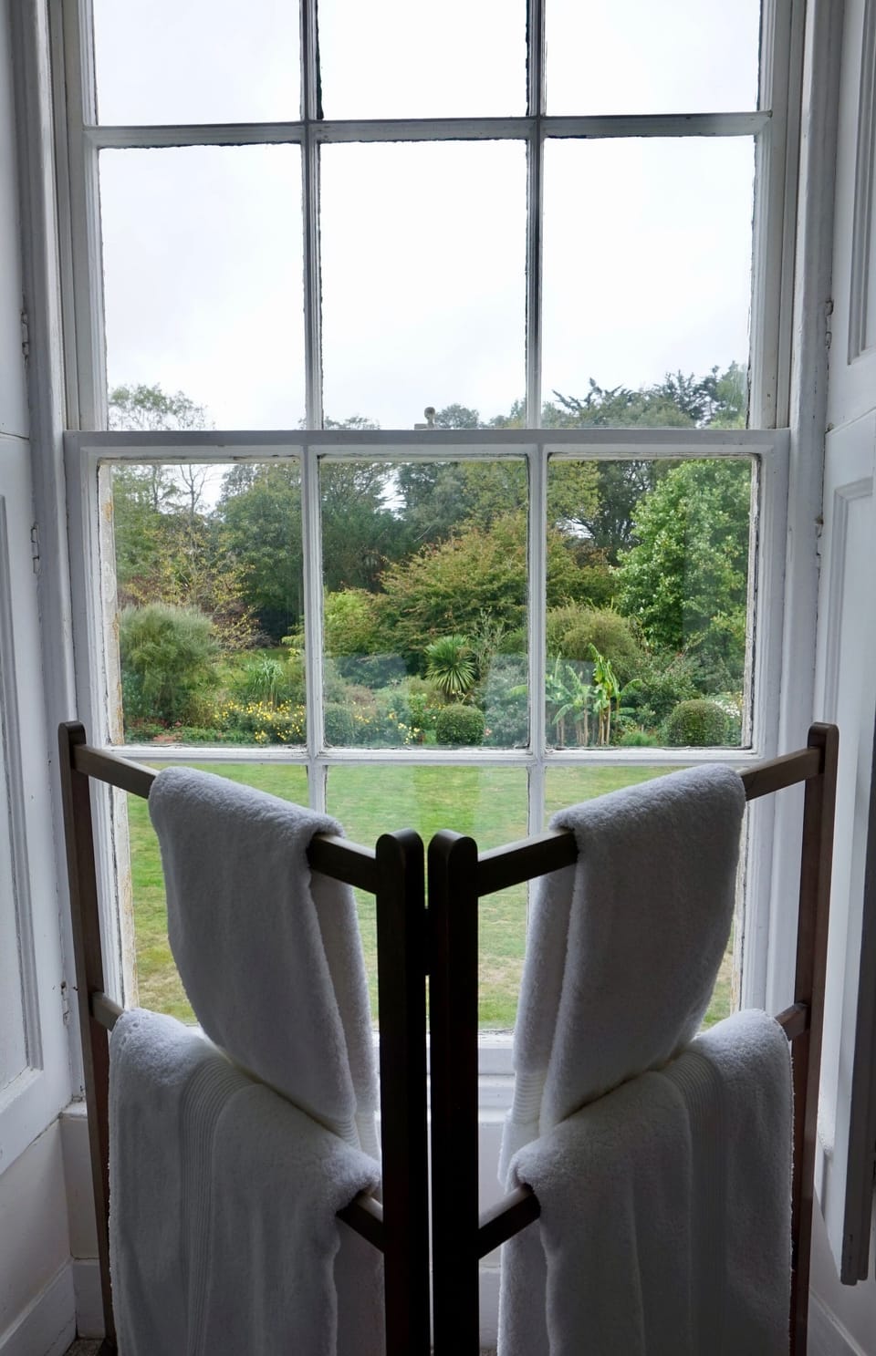 The beautiful garden seen from the windows of Bedroom 2