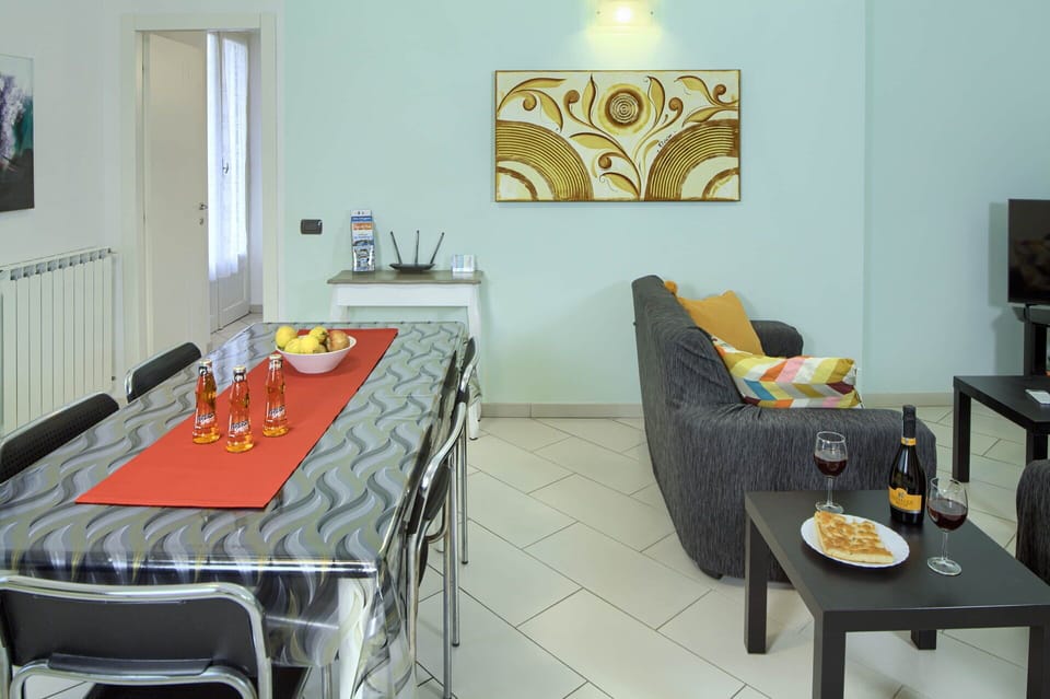 Kitchen, Living Room