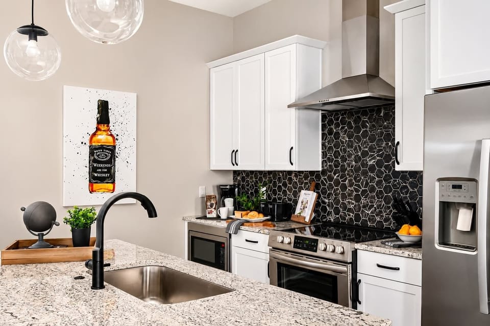 Stocked kitchen perfect for whipping up delicious dishes for your group.